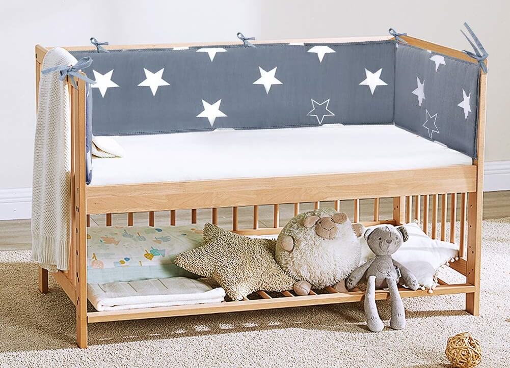 Spannbetttuch Für Waldin Beistellbett 7in1 - Jersey Baumwolle, Taupe