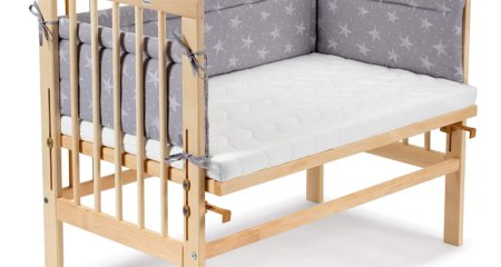 weiß Sternemix lichtgrau/silbergrau dreamgood Beistellbett Buche natur Matratze Prime Nestchen weiß Sternemix lichtgrau/silbergrau dreamgood Beistellbett Buche natur Matratze Prime Nestchen